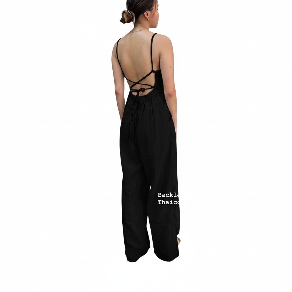Linnen jumpsuit