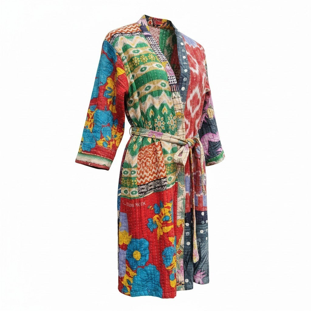 Lange kantha jas 2