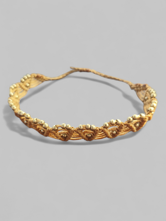 Macramé enkelbandje