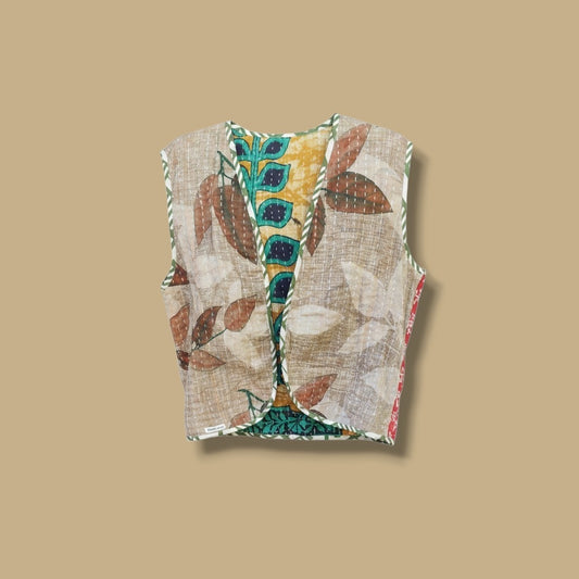 Kantha gilet 1