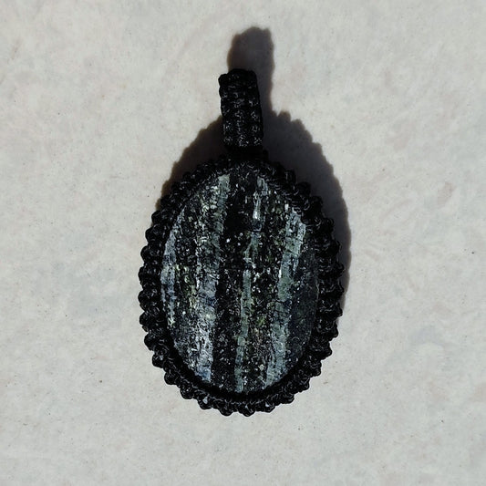 Macramé hangers Zwitserse opaal