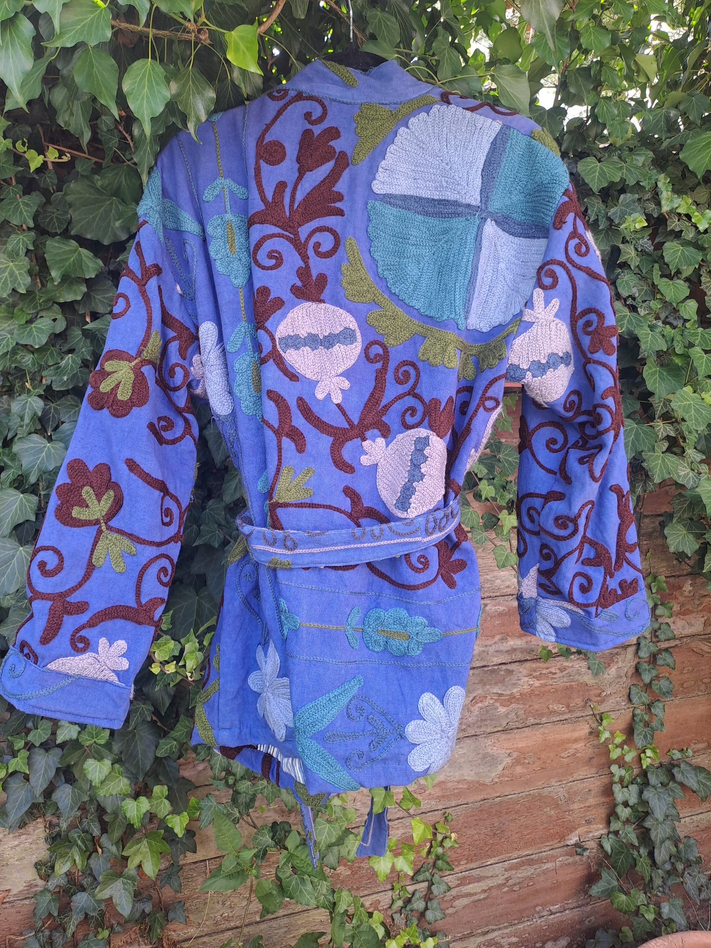 Suzani jasje blauw