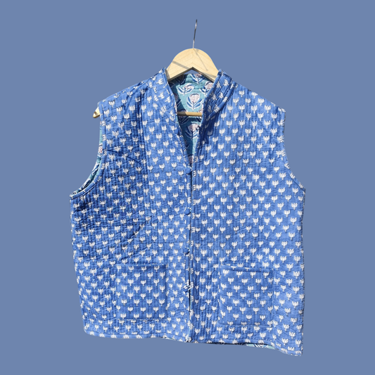 Katoenen gilet