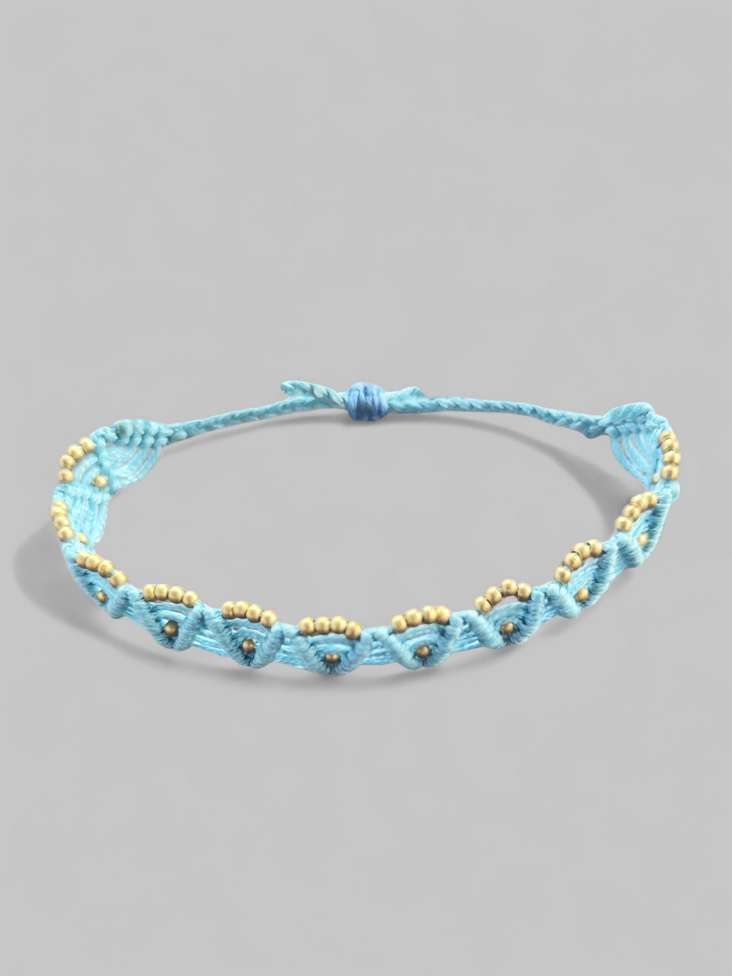 Macramé enkelbandje