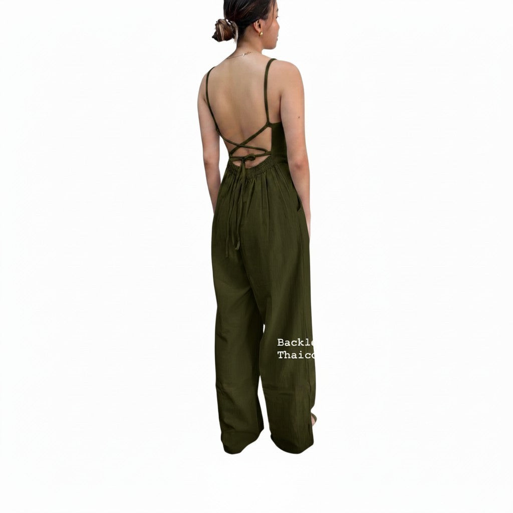 Linnen jumpsuit