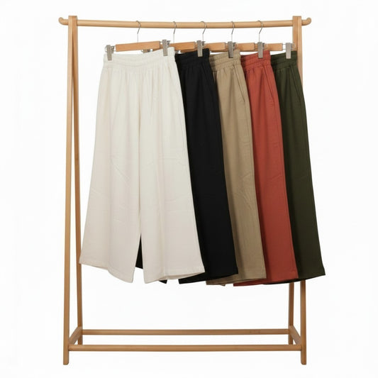 Linnen broek wijd