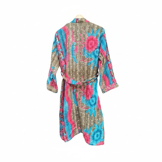 Kantha jas oud roze