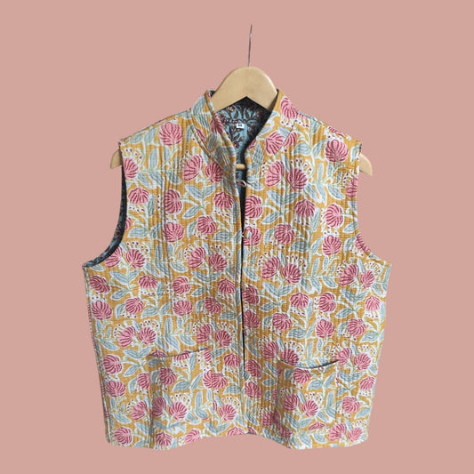 Katoenen gilet 34