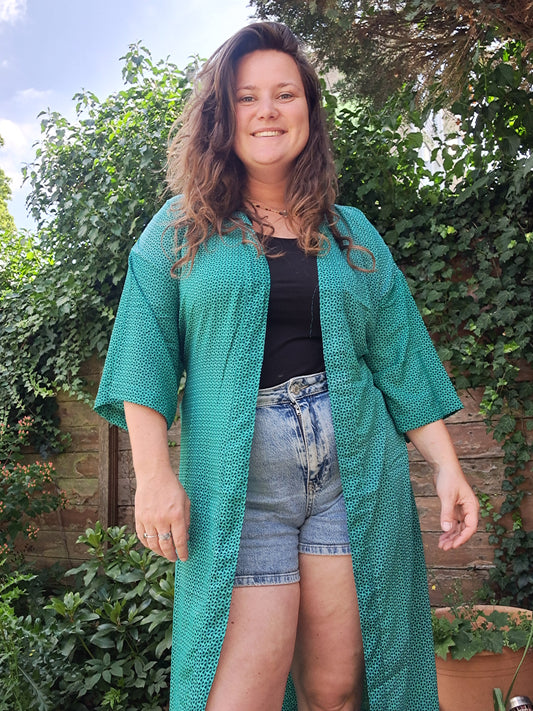 Kimono turquoise