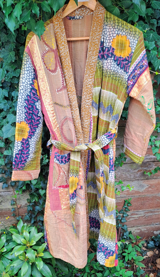 Lange kantha jas 7